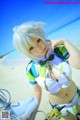 Cosplay Saku - Slipping Gallery Upskir